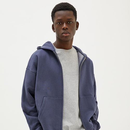 Oversize Hoodie With Zipper