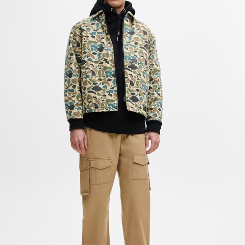 Ripstop Cargo Trousers With Pockets