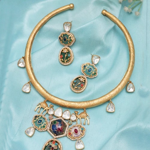 Aarini Hasli Set Wedding Necklace